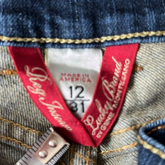 Lucky Brand Premium Denim Fleur Carly Bootcut Jean Size‎ 12/31 - Picture 7 of 15